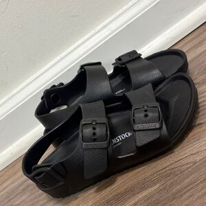 Birkenstock Boys Black Sandals